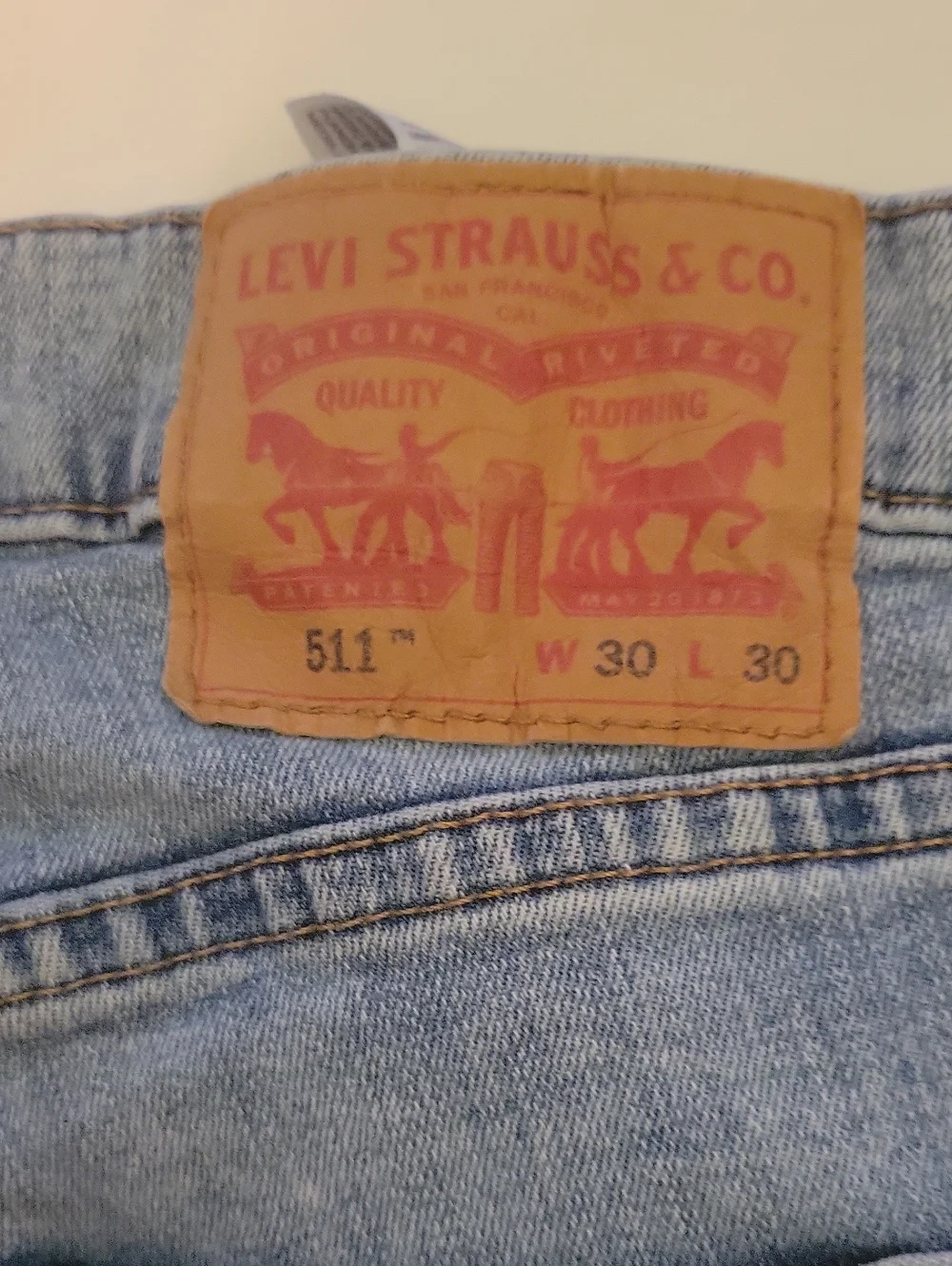 Levi's 511 Men's Light Wash Jeans W30 L30